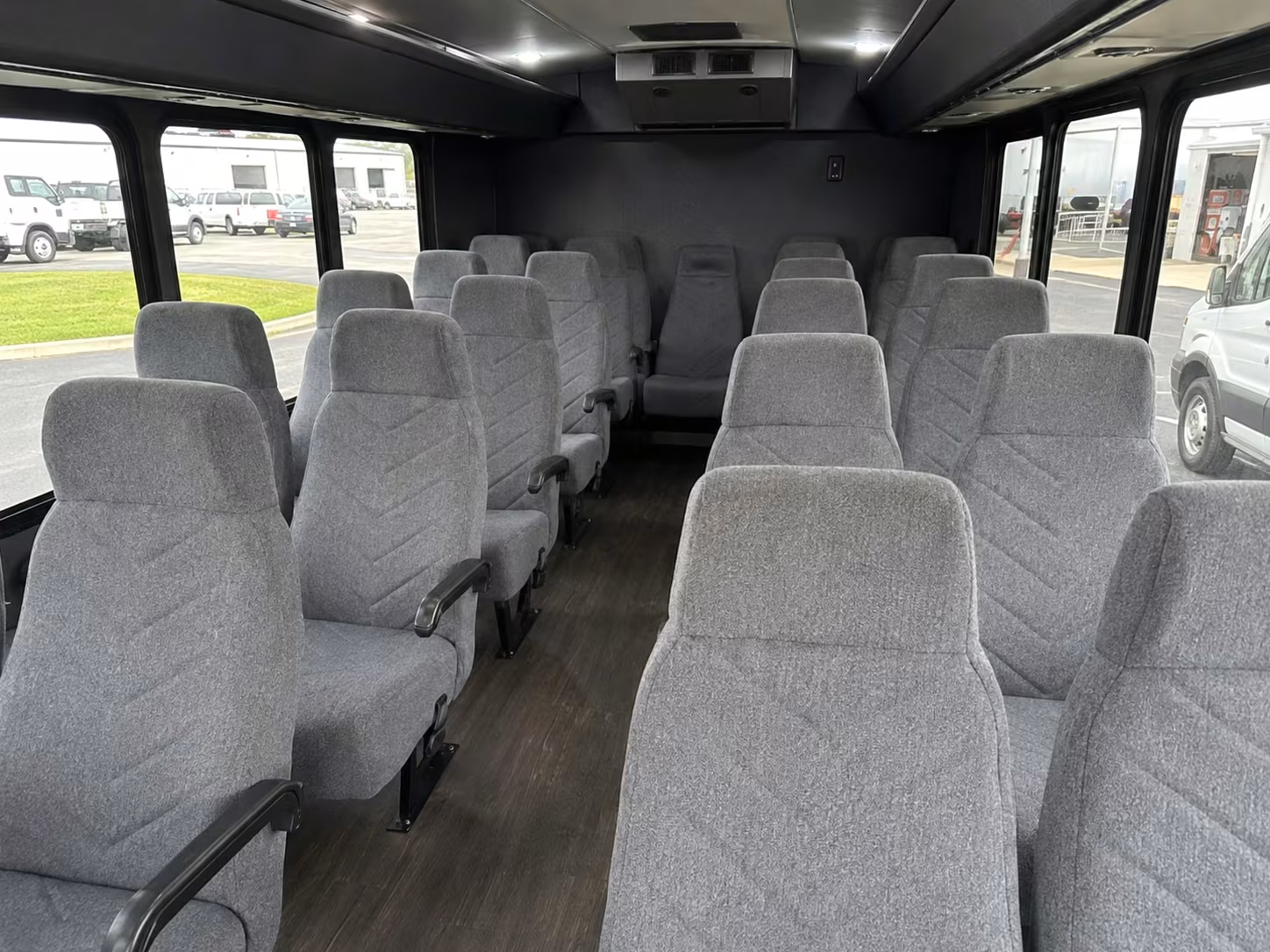 20 passenger minibus inside