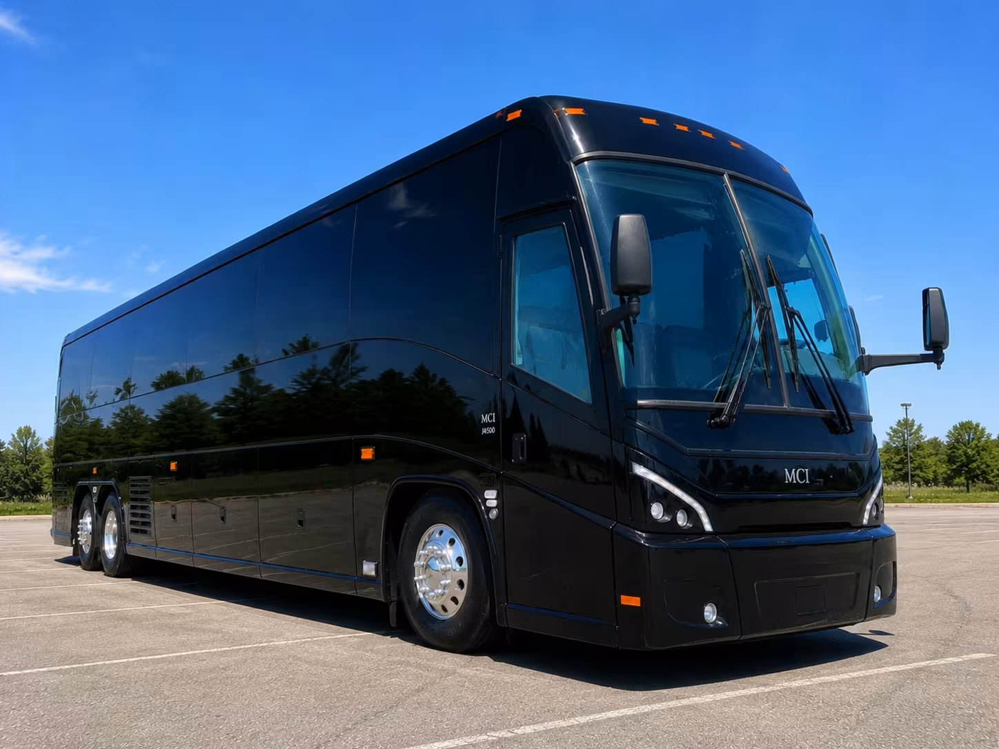 56 passenger charter bus