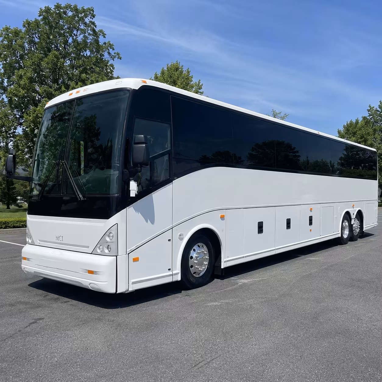 bus rental options for lake forest trips