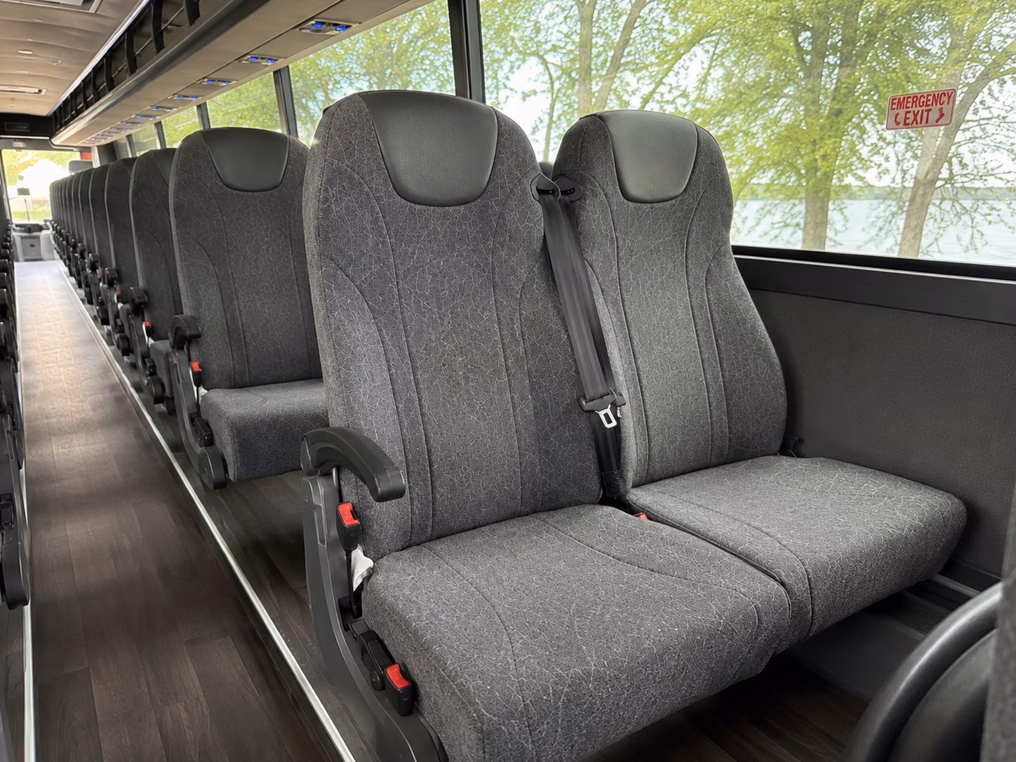 how the time of year and seasonal demand affect charter bus prices in lake forest