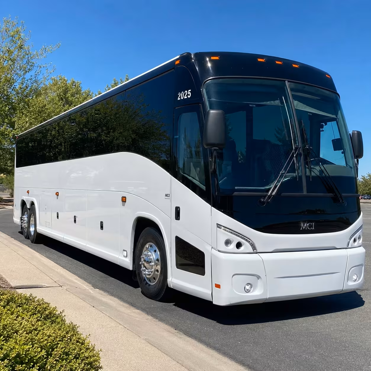 lake forest charter bus rental fleet