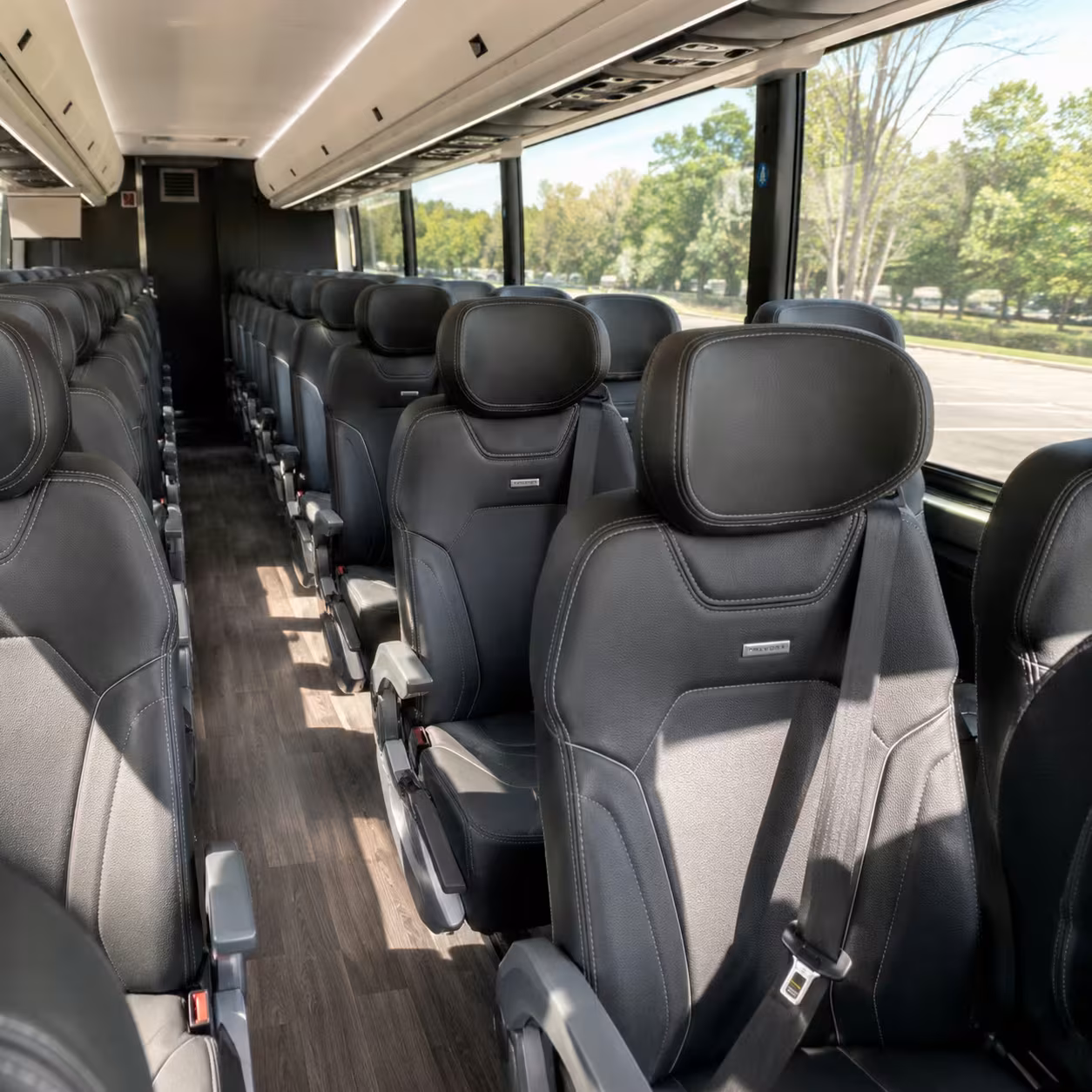 recurring employee charter bus rentals for lake forest schedules