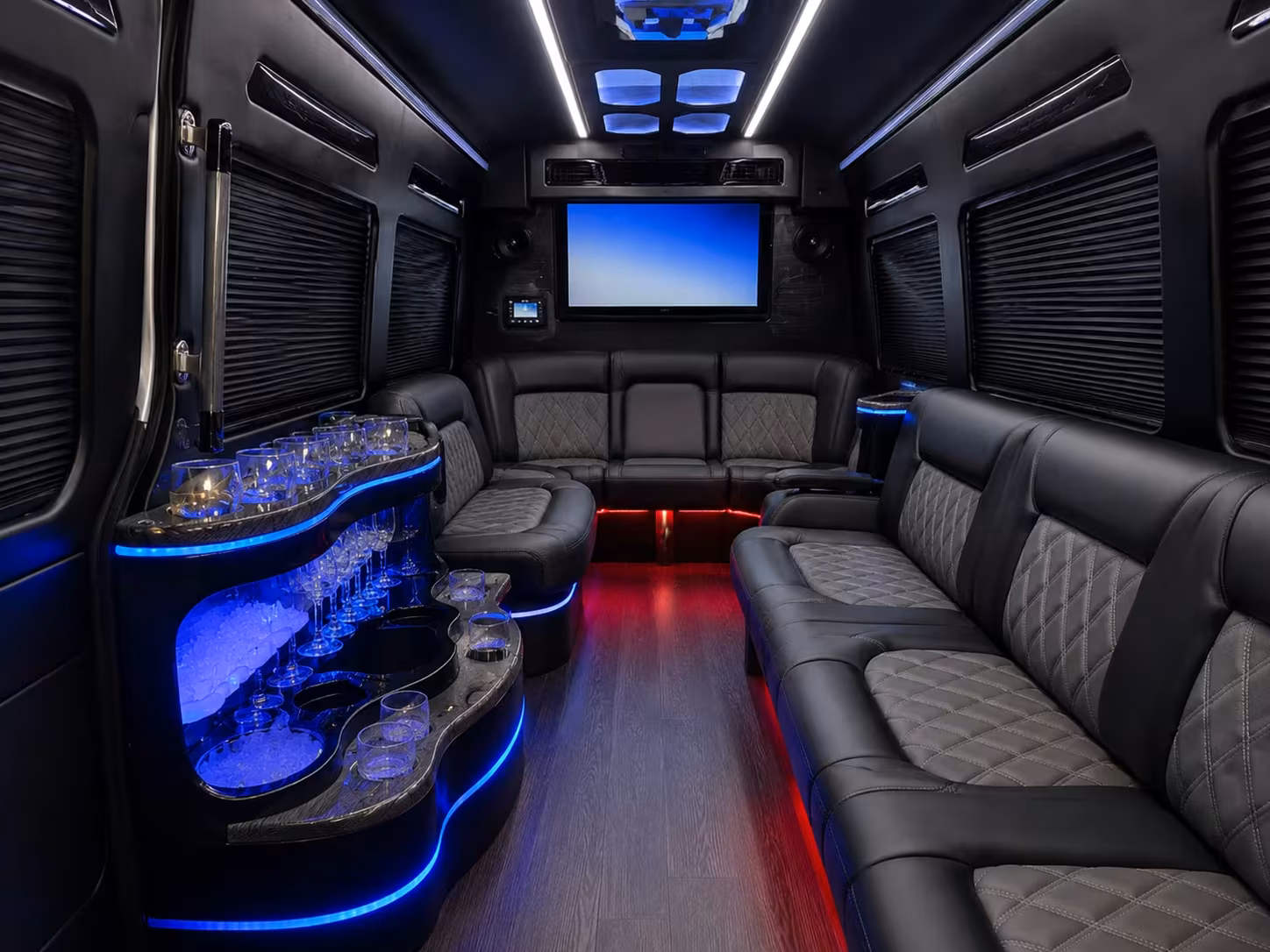 rehearsal dinner transportation for lake forest wedding weekends
